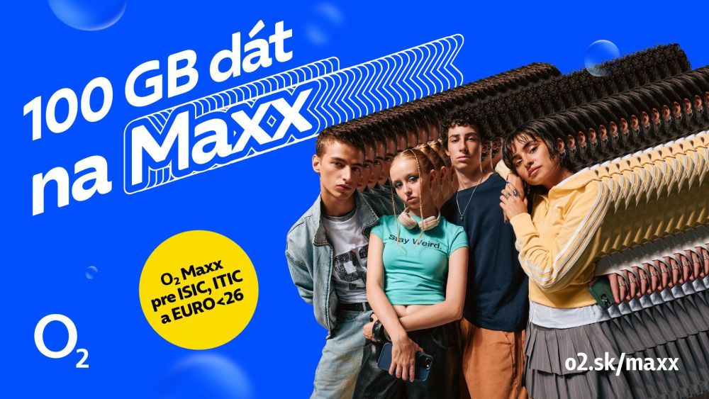 Online svet môže mladým veľa priniesť, ak ho vedia využívať vo svoj prospech. Nový paušál O2 Maxx im dáva viac priestoru využiť ho naplno