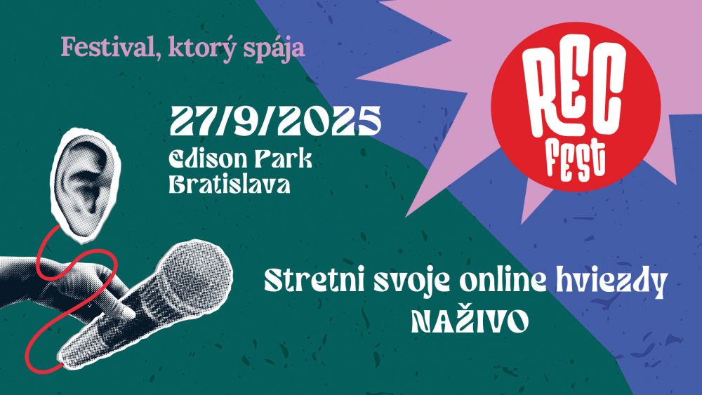 Jedinečn&yacute; festival RecFest: Stretnite svoje online hviezdy