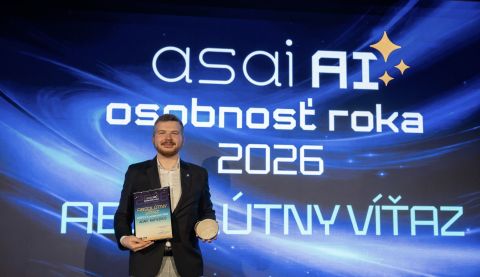Ocenenie ASAI AI Osobnosť roka 2026 pozn&aacute; svojich v&iacute;ťazov