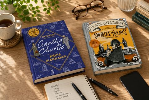 Agatha Christie a Sherlock Holmes vás pozývajú riešiť zločiny vlastnou hlavou