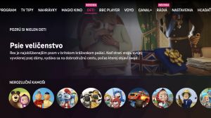 Magio TV sa roz&scaron;iruje o nov&uacute; detsk&uacute; sekciu