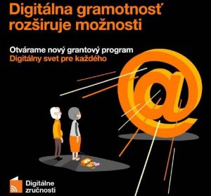 Prv&yacute; ročn&iacute;k grantov&eacute;ho programu Digit&aacute;lny svet pre každ&eacute;ho pom&ocirc;že b&uacute;rať bari&eacute;ry v digit&aacute;lnej gramotnosti