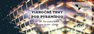 Vianočné trhy pod pyramídov rozhlasu sú aj tento rok. Prinášame program